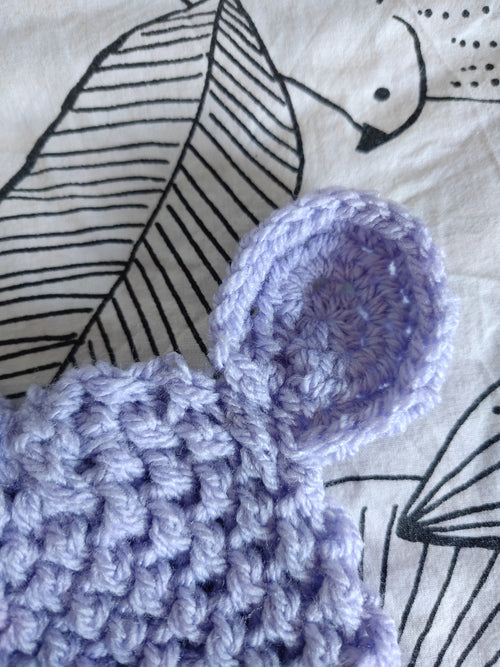 Bonnet twist avec Oreille ourson