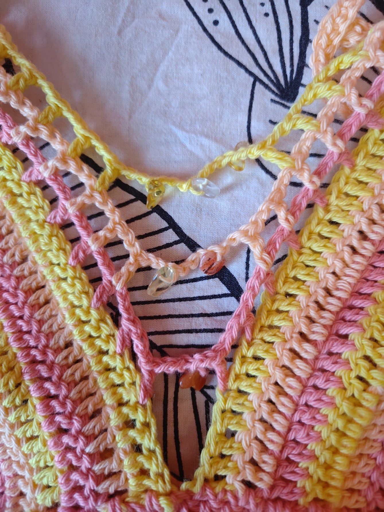 Crop top Bralette Summer Bloom