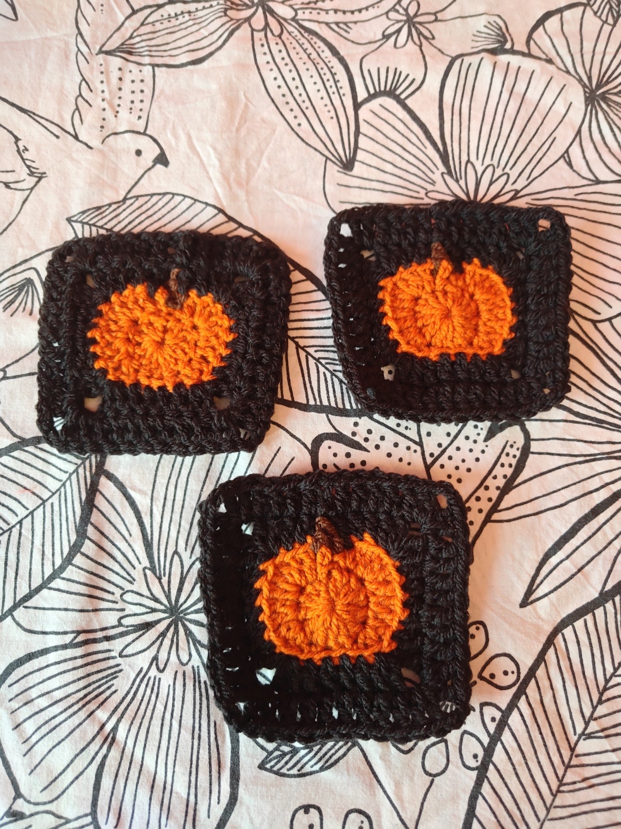 Sous-verres/mug citrouille Halloween Automne