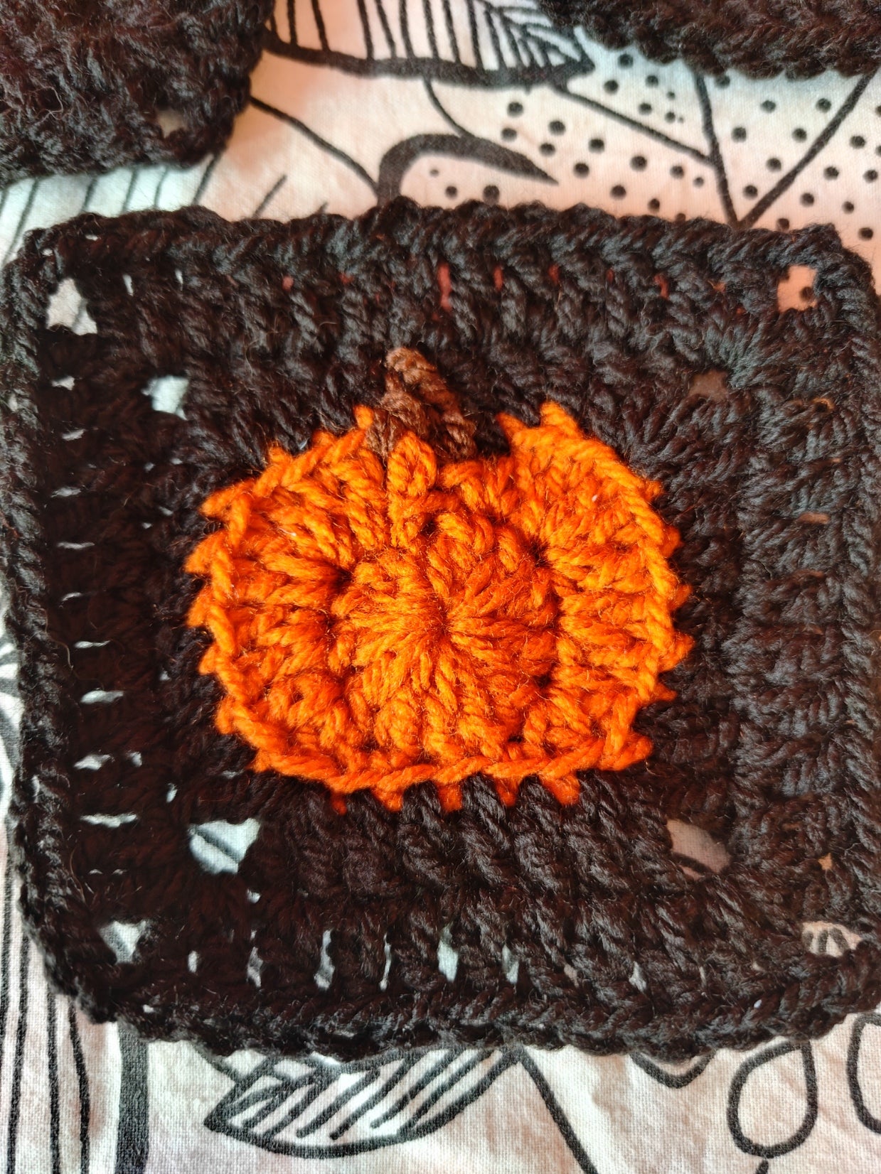 Sous-verres/mug citrouille Halloween Automne