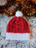Bonnet de Noël avec Pompom