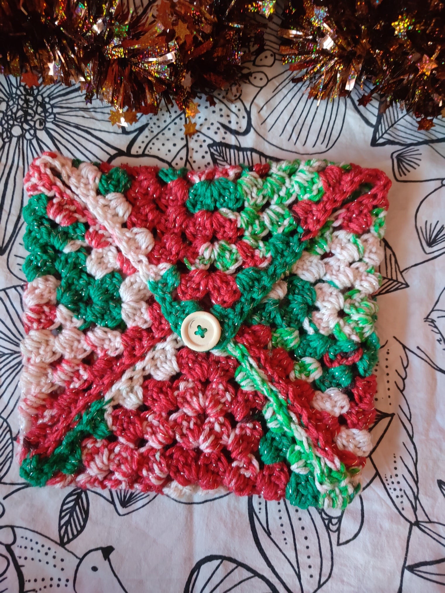 Pochette à livre / liseuse XMAS