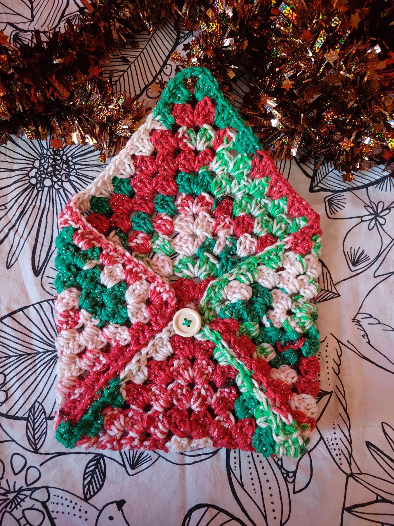 Pochette à livre / liseuse XMAS