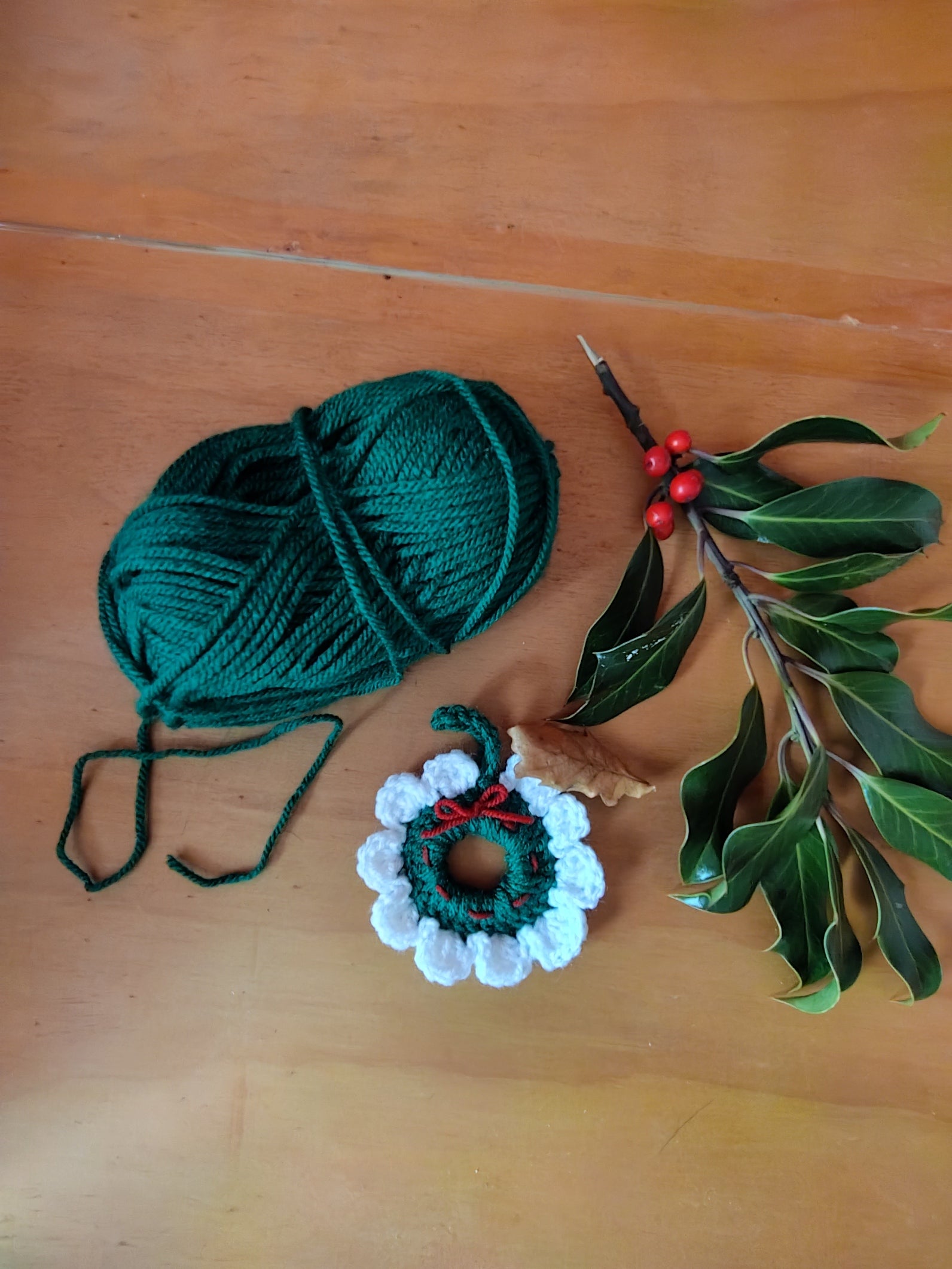 Mini Couronne de Noël