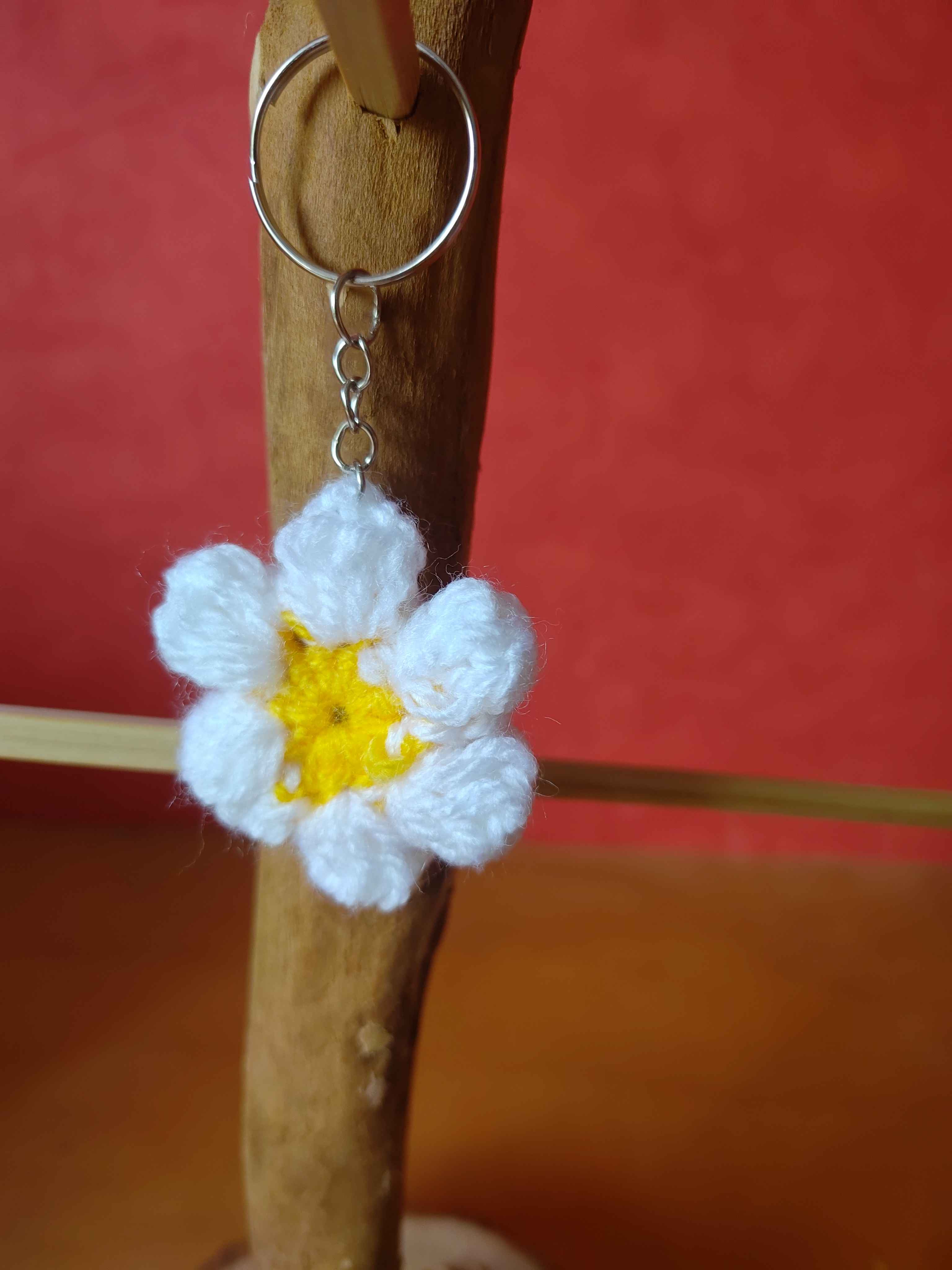 Porte clés Fleur / Trèfles / Tournesol