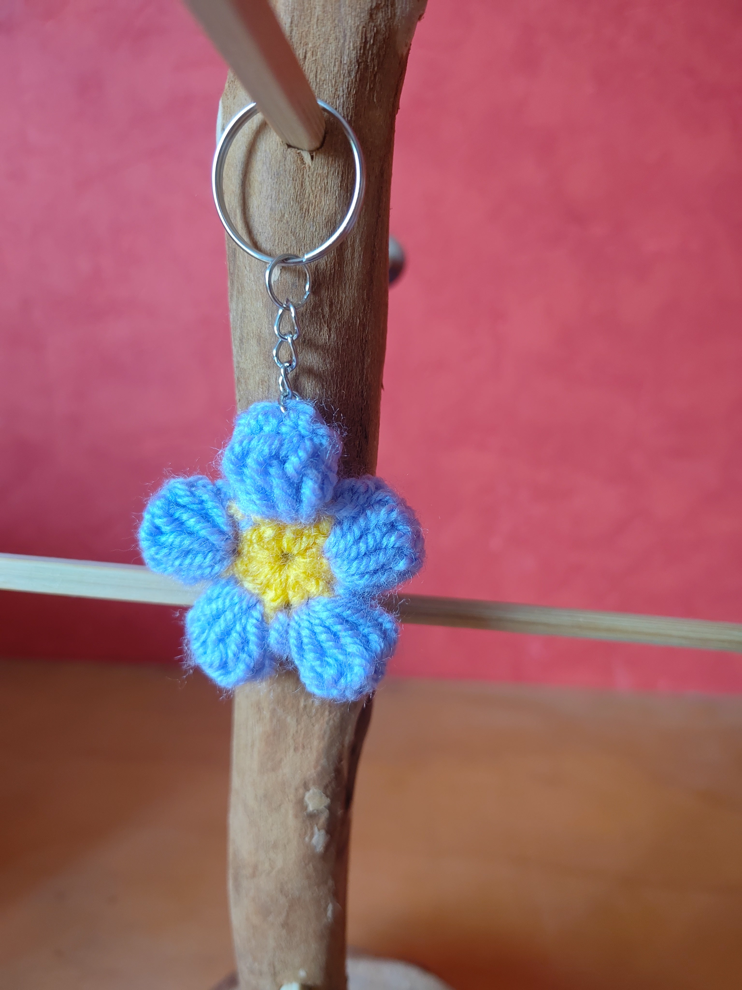 Porte clés Fleur / Trèfles / Tournesol