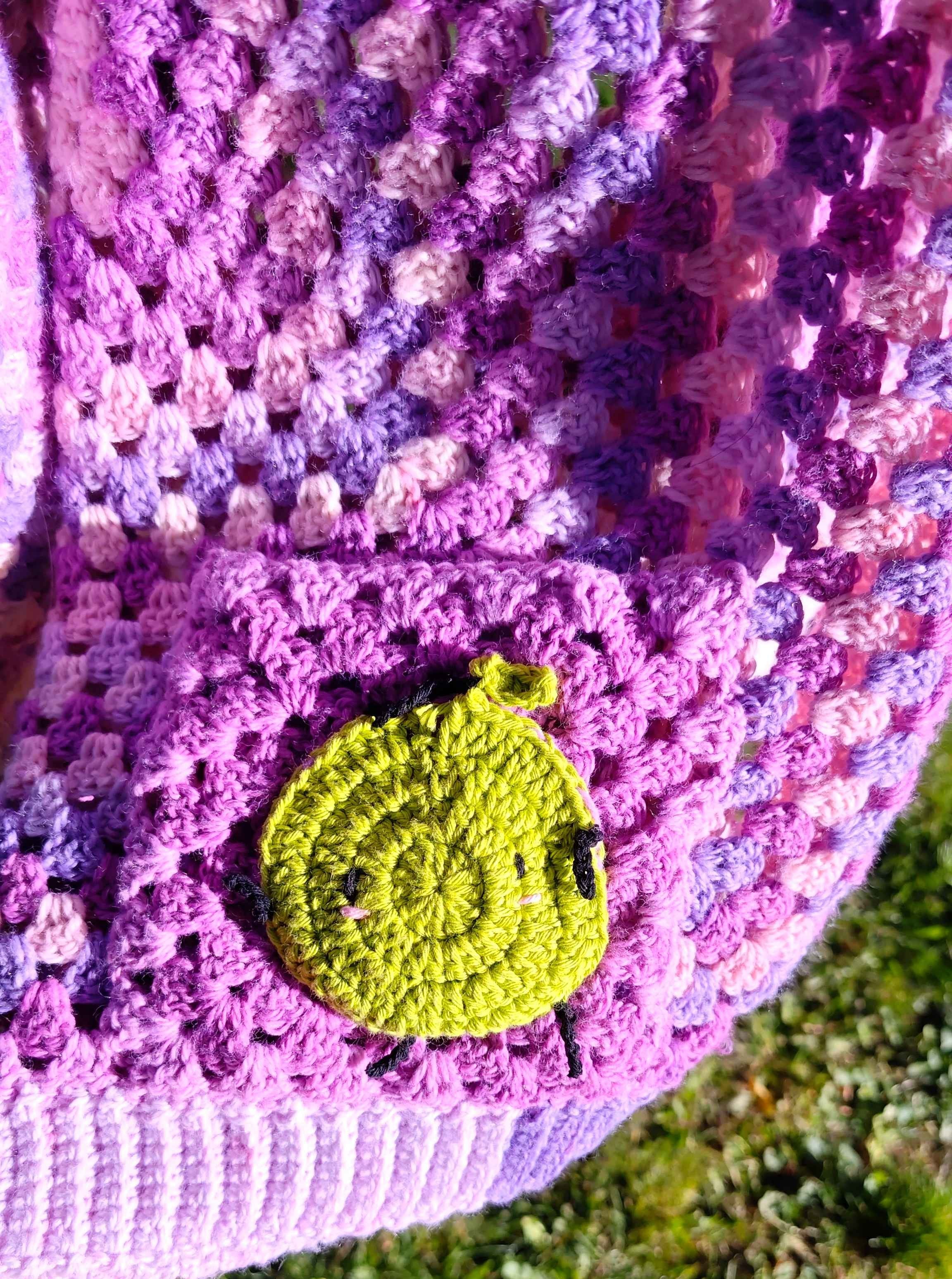 Cardigan-Gilet Laine Hexagonale-Personnalisable