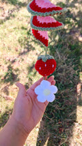 Vol au vent-Windcatcher-Décoration-Guirlande-Fraise